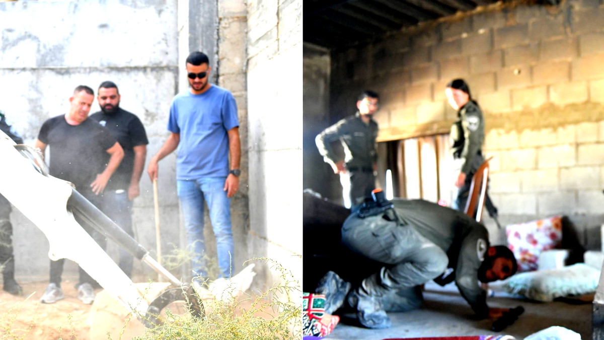 النقب: في عمليتين منفصلتين- اعتقال أربعة أشخاص بتهمة حيازة أسلحة غير قانونية