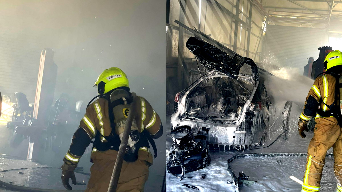 عُقب الرشقات الأخيرة من جنوب لبنان- إصابة مباشرة لكراج في كريات شمونة... وإندلاع حرائق في أماكن مفتوحة شمالي البلاد 