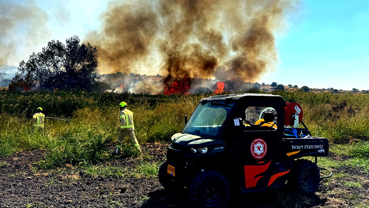 إندلاع حرائق في عدة مناطق بالجليل الأعلى... وأكثر من 6 طواقم تعمل على اخمادها