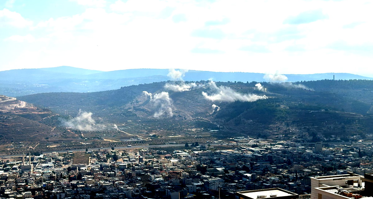 الشمال: اندلاع حريق في منطقة مفتوحة بتسوريت جراء سقوط قذائف صاروخية 