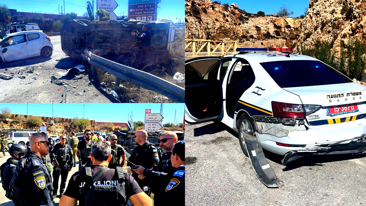 محاولة تنفيذ عملية دهس بالقرب من مستوطنة عوفر شمالي الضفة الغربية... ووفاة المنفذ إثر اصطدامه بسيارة شرطة إسرائيلية