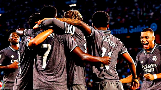 ريال مدريد ينجو من فخ سيلتا فيغو بثنائية مبابي وفينيسيوس