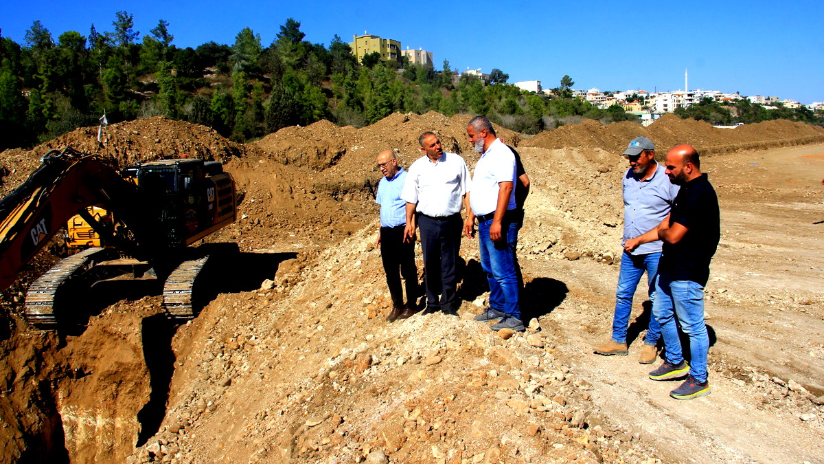 بلدية كفرقرع: انطلاق مشروع خط مجمع تصريف مياه الصرف الصحي بالتعاون مع اتحاد مياه وادي عارة 