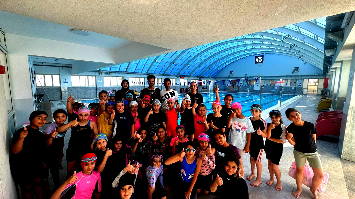 بلدية كفرقرع: مشروع تعليم السباحة للصفوف الابتدائيه بكفرقرع للموسم الرابع على التوالي .