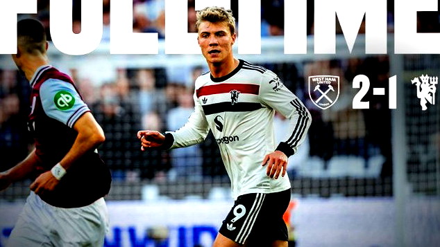 سقوط جديد.. مانشستر يونايتد يخسر أمام وست هام بهدف قاتل