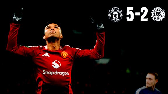 بعد رحيل تن هاغ.. يونايتد يكتسح ليستر بخماسية في كأس الرابطة