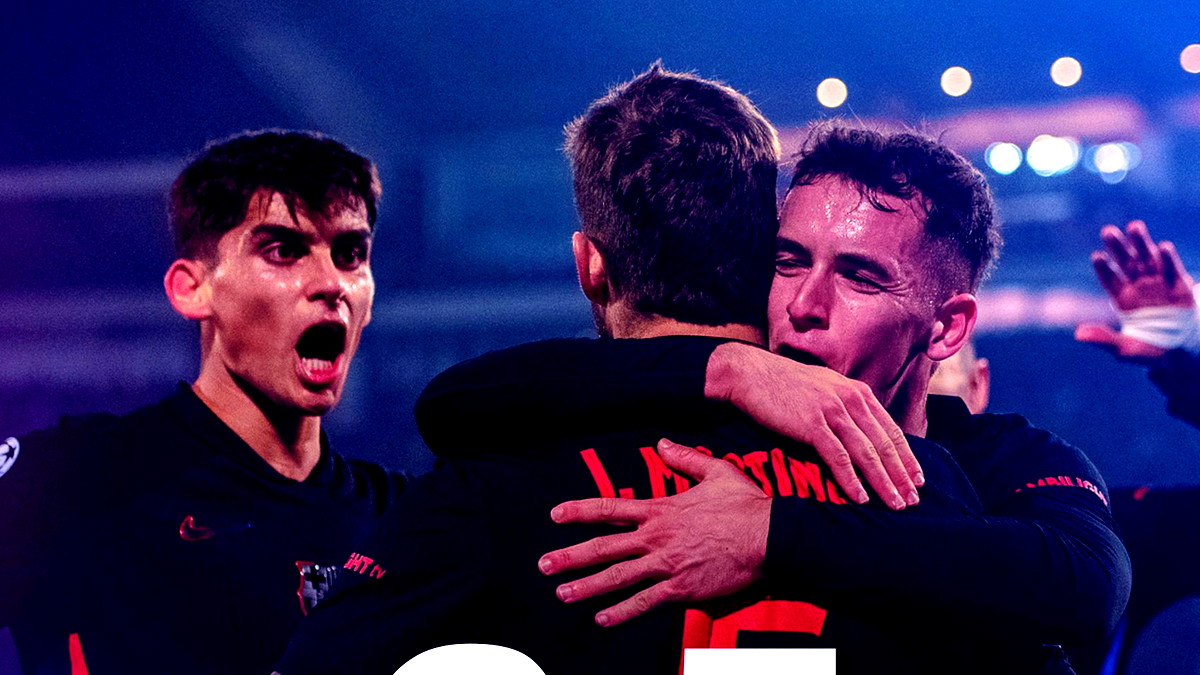 برشلونة يواصل نثر سحره بخماسية أمام النجم الأحمر بدوري الأبطال