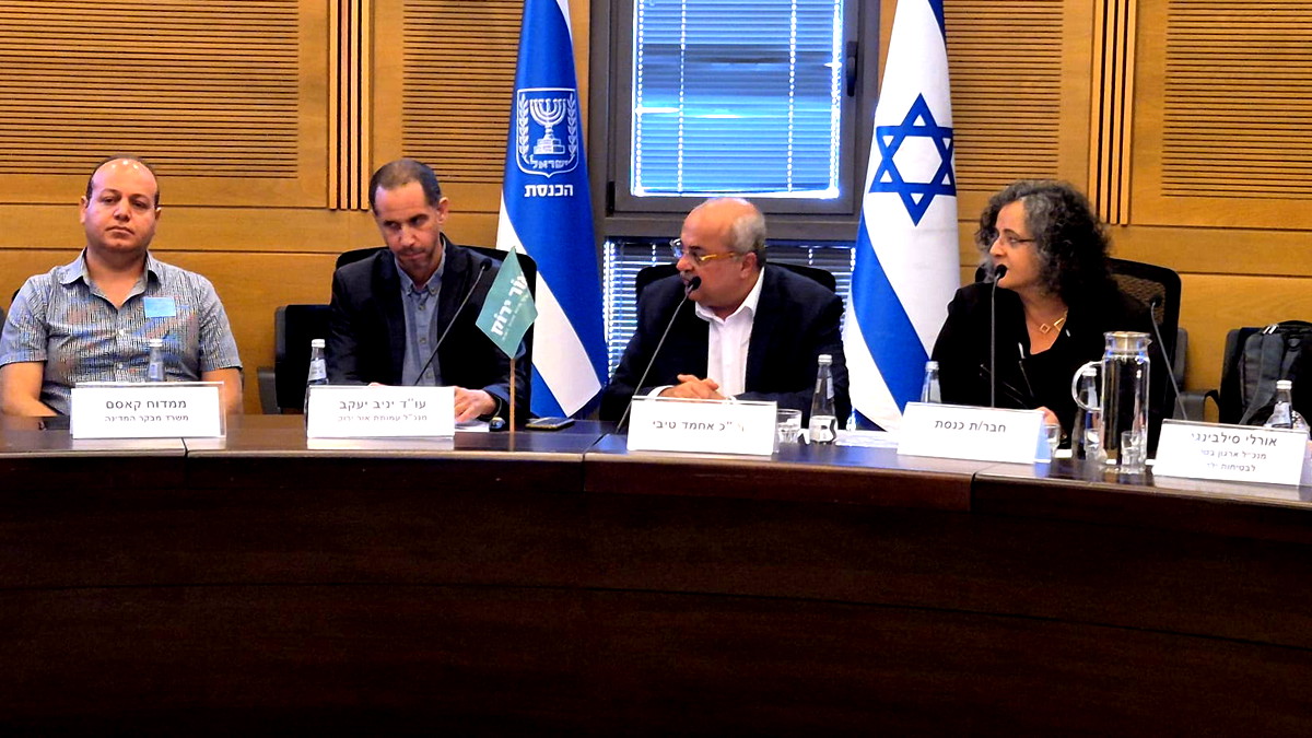 بمبادرة النائب أحمد الطيبي- عقد مؤتمر خاص بالكنيست الإسرائيليّ بشأن حوادث الطرق في المجتمع العربي 