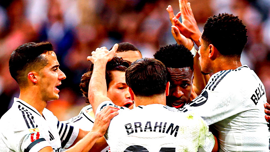 "هاتريك" فينيسيوس يداوي جروح ريال مدريد على حساب أوساسونا