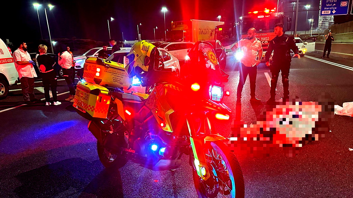 مصرع شاب اثر تعرضه للدهس على شارع 4 قرب رعنانا