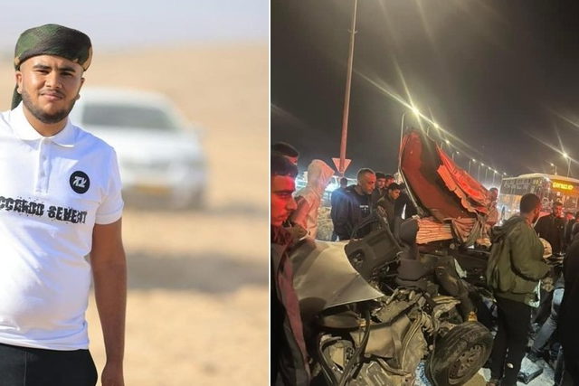 مصرع الشاب حمزة محمد أبو قرينات واصابة اخرين بحادث طرق على شارع 25 قرب عرعرة النقب