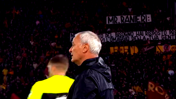 نادي روما يعلن رسميًا تعيين كلاوديو رانييري مدربًا للفريق حتّى نهاية الموسم الجاري