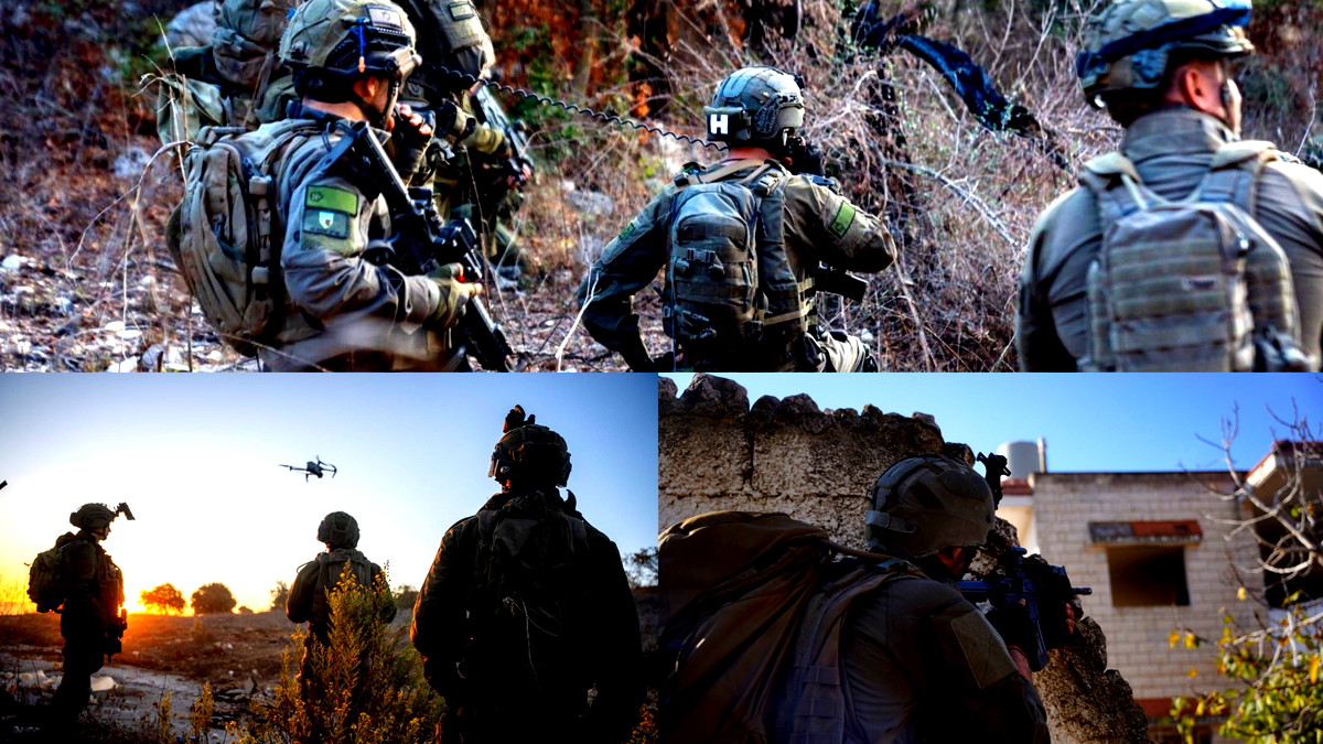 الجيش الإسرائيلي يعلن عن مهاجمته عدة مناطق في النبطية تابعة لفرقة الرضوان 