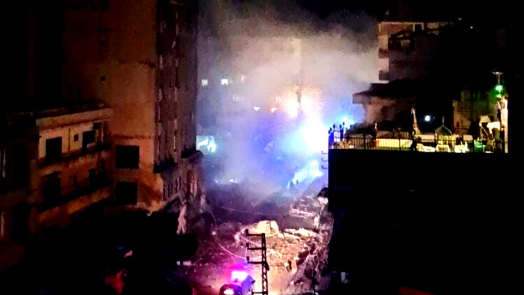 غارات إسرائيلية مكثفة تستهدف منطقة الملا مار الياس في العاصمة اللبنانية بيروت