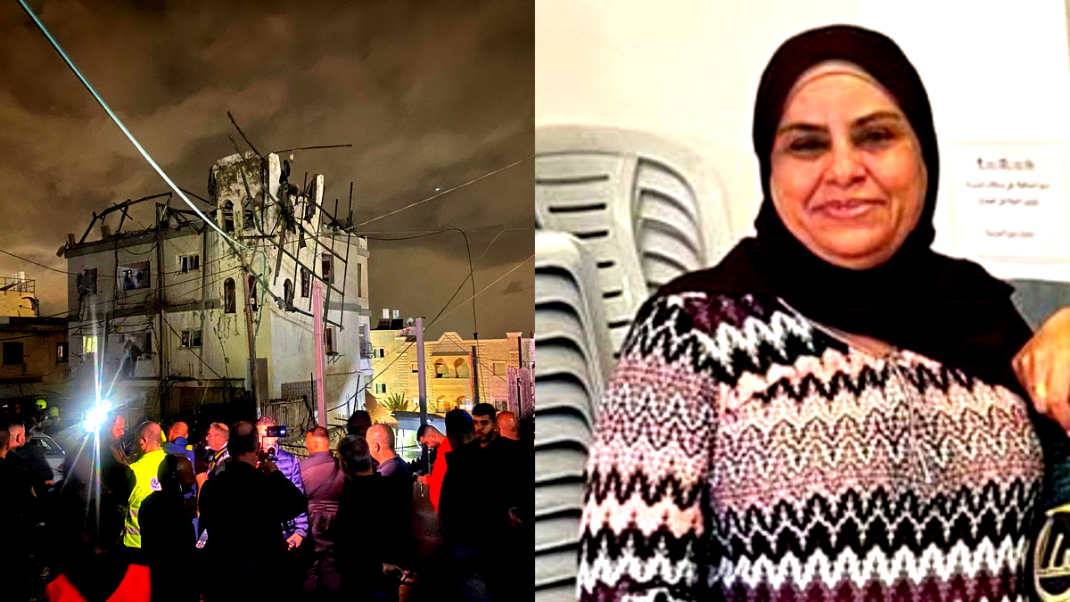 سقوط صاروخ في شفاعمرو: وفاة المعلمة صفاء قط (عواد) واصابة اخرين بجراح متفاوتة