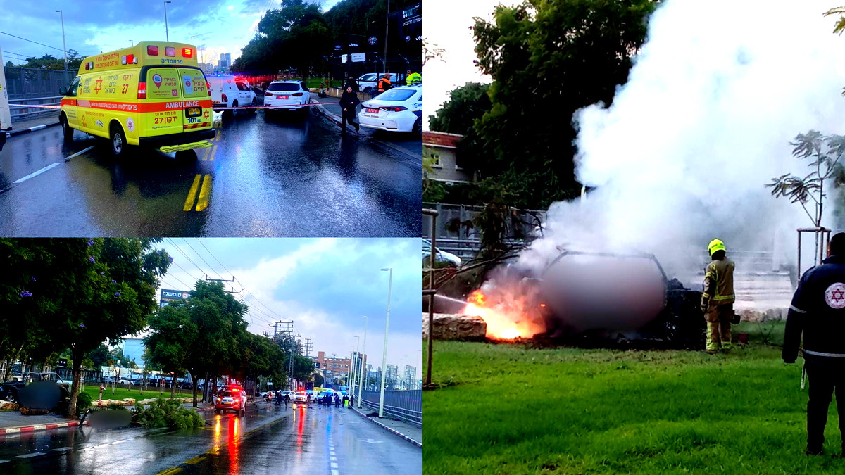 مركز البلاد: مقتل شاب (30 عامًا) وإصابة آخر (28 عامًا) من جرّاء انفجار مركبة في بيتح تكفا