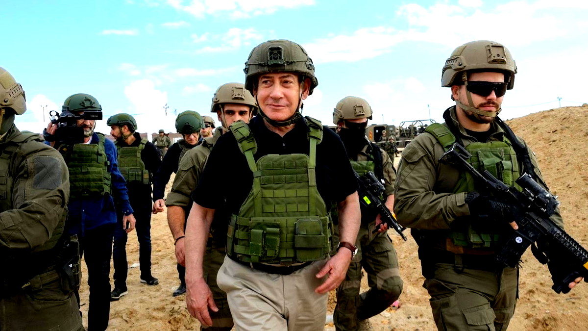 نتنياهو من ممر نتساريم : حماس لن تحكم قطاع غزة