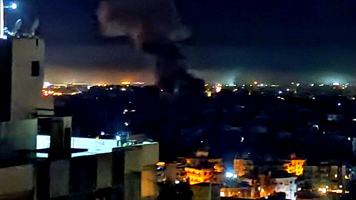 سلسلة غارات عنيفة على الضاحية الجنوبية لبيروت