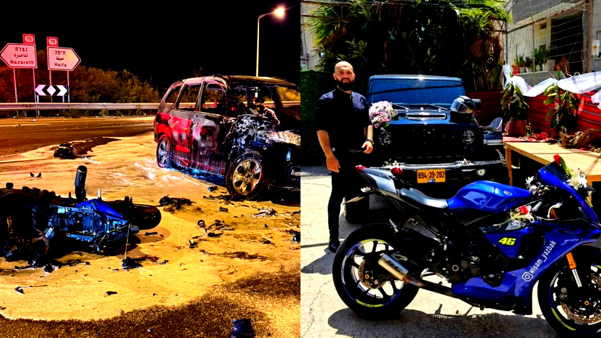 مصرع الشاب وسام يزبك (35 عامًا) من الناصرة اثر تعرضه لحادث طرق على شارع 75