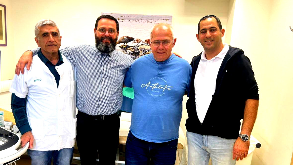 بفضل فحص روتيني بالموجات فوق الصوتية، تم إنقاذ حياة مؤمن في عيادة كلاليت حتسور