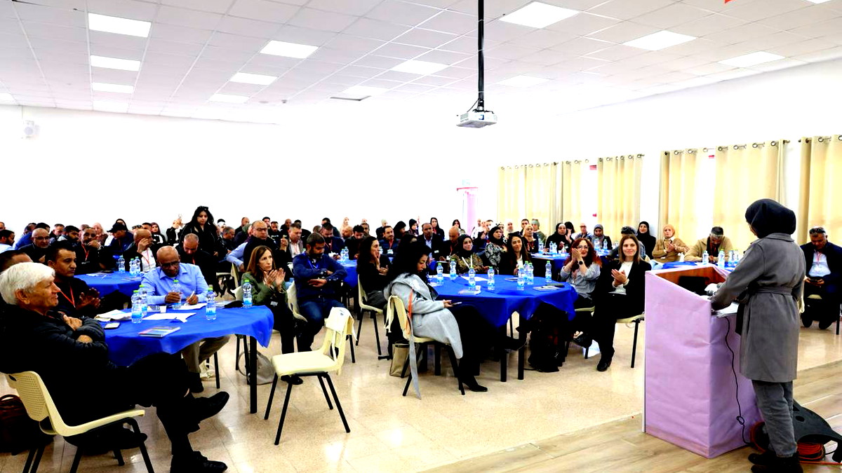 مدرسة أورط أبوقرينات في النقب تحتضن مؤتمر التربية والتعليم للمجلس الإقليمي واحة الصحراء