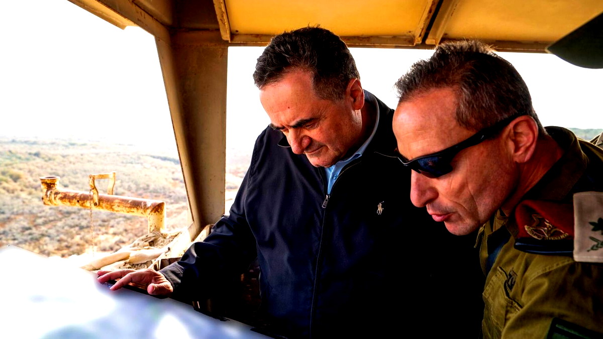 كاتس خلال زيارة إلى الحدود مع الأردن: إيران تحاول أن تفتح جبهة شرقية ضد إسرائيل