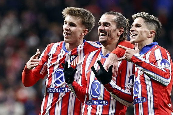 أتلتيكو مدريد يعبر سلوفان ويقترب من دور الـ 16 بدوري الأبطال