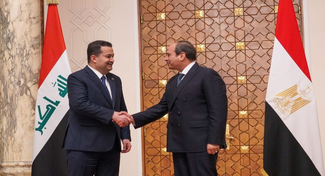 السيسي ورئيس الوزراء العراقي يحذران من خطورة التصعيد الإسرائيلي على أمن المنطقة