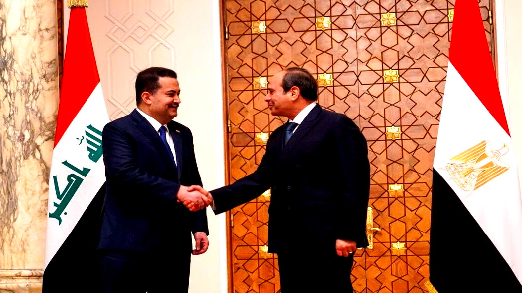 السيسي ورئيس الوزراء العراقي يحذران من خطورة التصعيد الإسرائيلي على أمن المنطقة