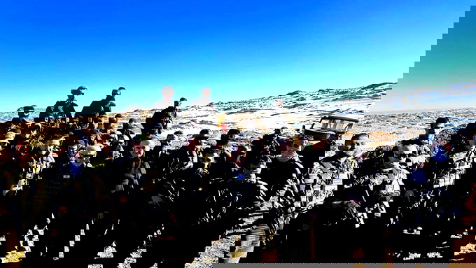 الحرب في يومها الـ437| بعد تضارب الأنباء حول سفره إلى القاهرة... نتنياهو وشخصيات أخرى في زيارة لمنطقة جبل الشيخ من الجانب السّوري