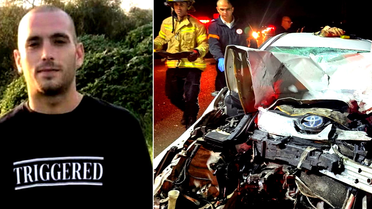 مصرع الشاب محمد مصطفى أبو هدبة من بلدة ميسر بحادث طرق قرب الخضيرة