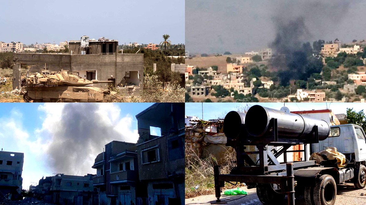 الحرب في يومها الـ440|  قصف مدفعي إسرائيلي يستهدف عدة مناطق في القطاع 