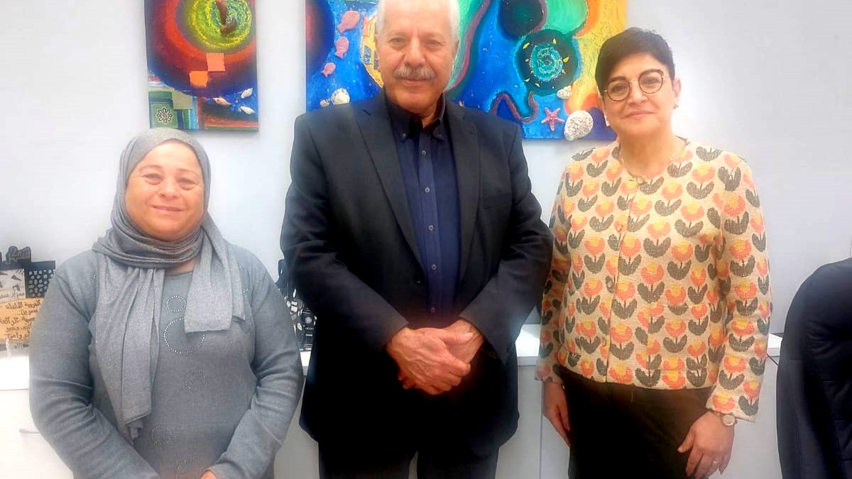 احتفاءً بيوم اللّغة العربية: "الكرمة" الثّانويّة في حيفا تستضيف الكاتبة أسمهان خلايلة والشّاعر علي هيبي