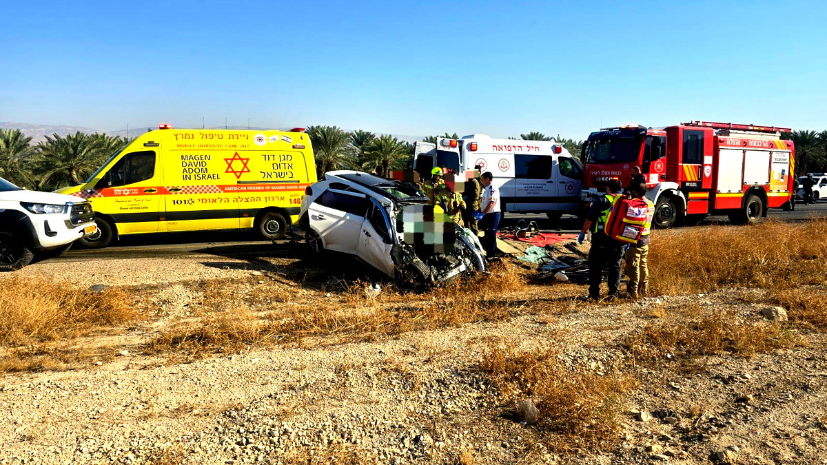 منطقة المروج: مصرع فلسطيني (60 عامًا) من جرّاء حادث طرق وقع بين شاحنة ومركبة على شارع 90