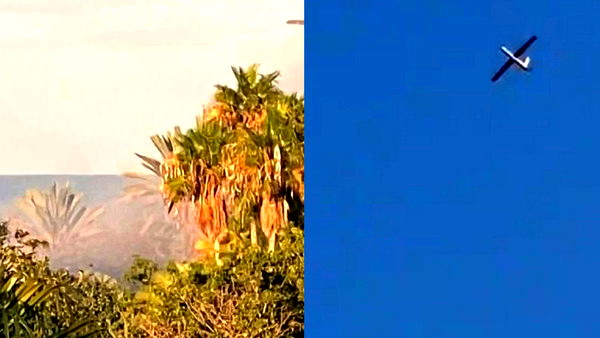 مسيرة إسرائيلية تستهدف مستودع أسلحة في ريف درعا