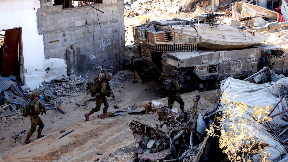 الجيش الإسرائيلي يعلن تدميره أنفاق تحت الأرض ووسائل قتالية في منطقة بيت حانون شمال قطاع غزة