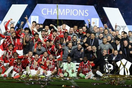 ميلان بطلاً للديربي وللسوبر الإيطالي بهزيمة إنتر في الرياض