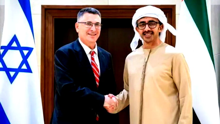 وزيرا خارجية الإمارات وإسرائيل يبحثان في أبوظبي الأزمة الإنسانية ووقف النار بغزة