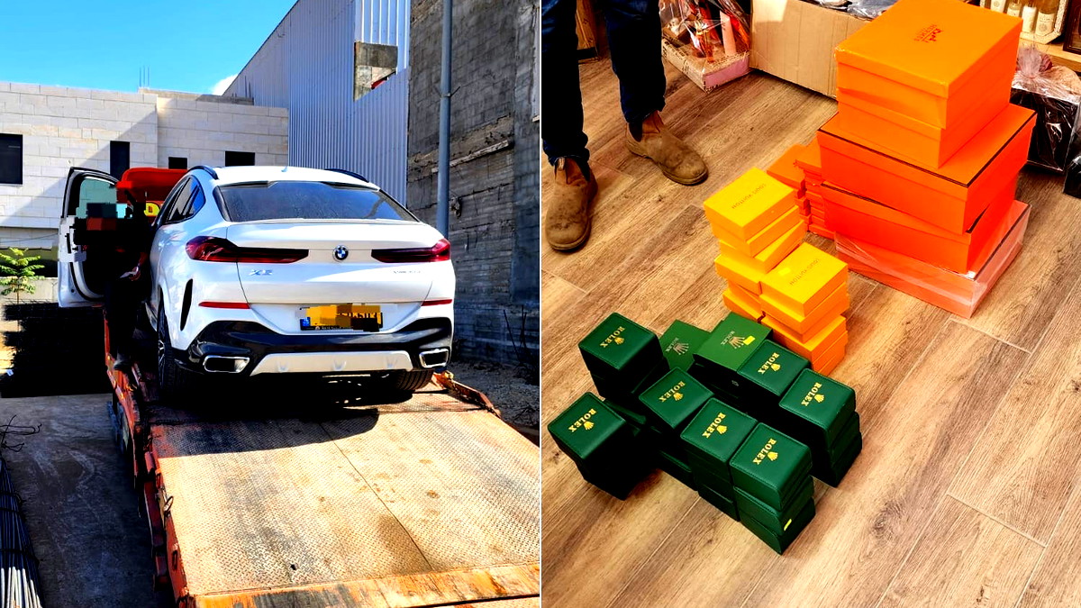 خلال نشاط للشرطة لمكافحة الجريمة في شقيب السلام - إغلاق محلات تجارية وحجز سيارات فاخرة وتطبيق عقوبات بقيمة مئات الآلاف من الشواقل على عناصر الاجرام 