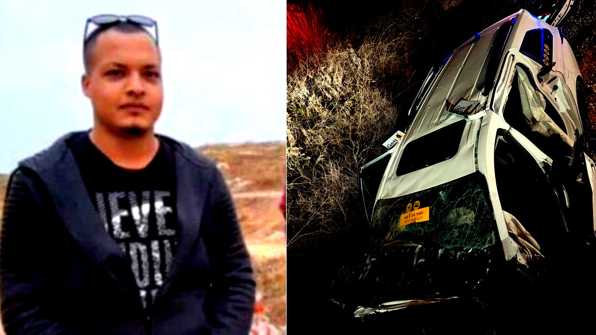 مصرع الشاب نور رستم بلاونة من وادي الحمام بحادث طرق قرب طبريا