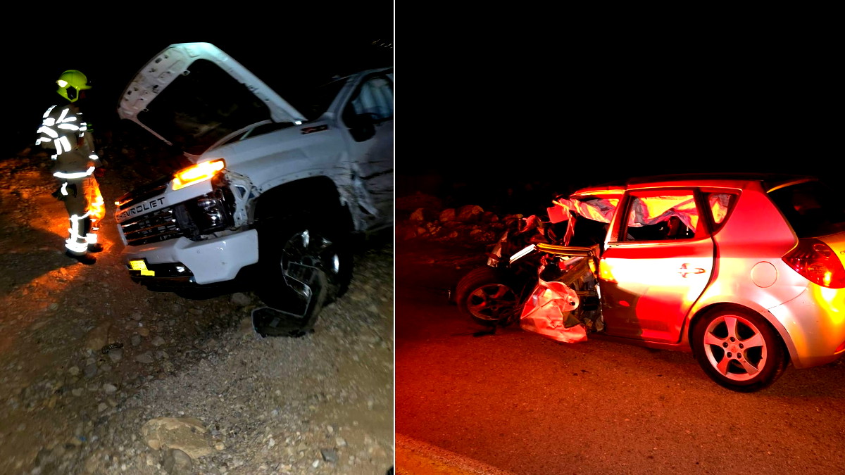 مصرع شاب واصابة اخرين بحادث طرق على شارع 90 قرب عين جدي - البحر الميت