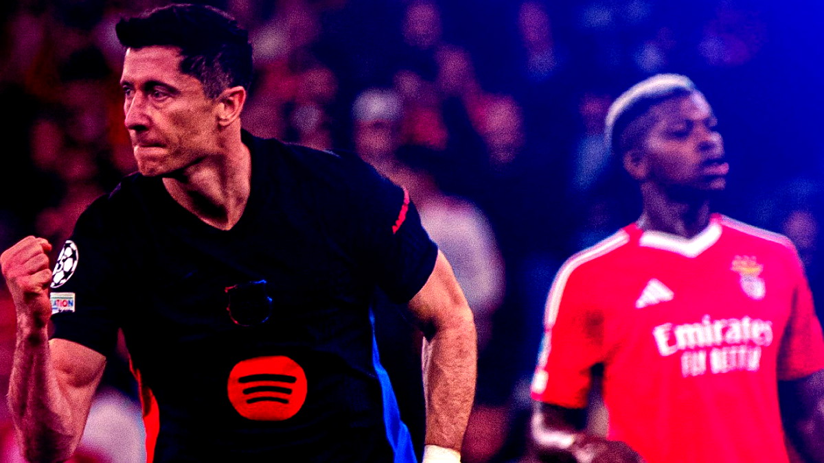 برشلونة يحول تأخره من 4-1 إلى فوز دراماتيكي 4-5  أمام مضيفه بنفيكا البرتغالي في دوري الابطال 