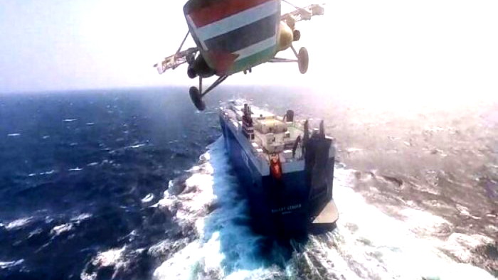 الحوثيون يفرجون عن طاقم السفينة "جلاكسي ليدر" بتنسيق مع حماس ووساطة سلطنة عمان