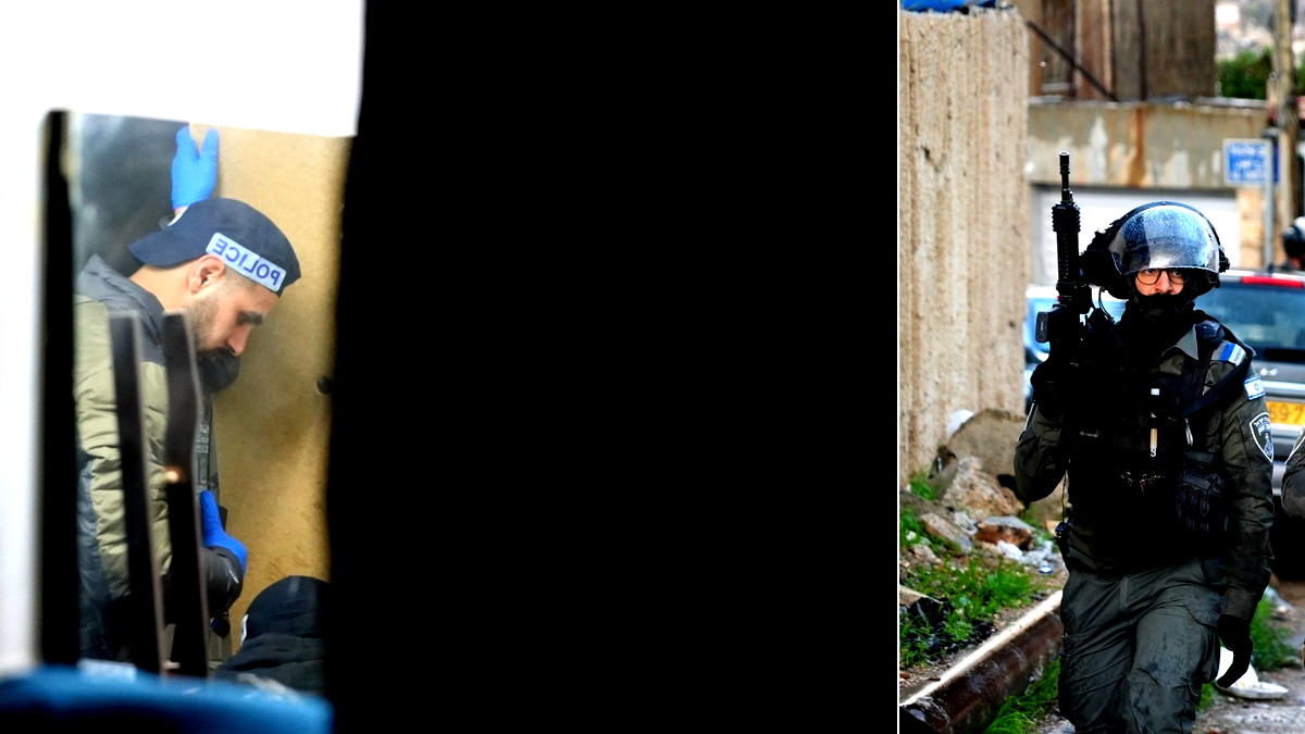 اعتقال 3 مشتبهين من شرقي القدس بحيازة اسلحة وزجاجات حارقة ومخدرات