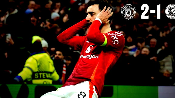 نيران صديقة وهدف قاتل من برونو في فوز مانشستر يونايتد على رينجرز