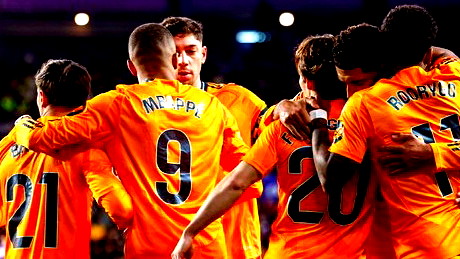 ريال مدريد يعزز تصدره لليغا بهاتريك مبابي في بلد الوليد