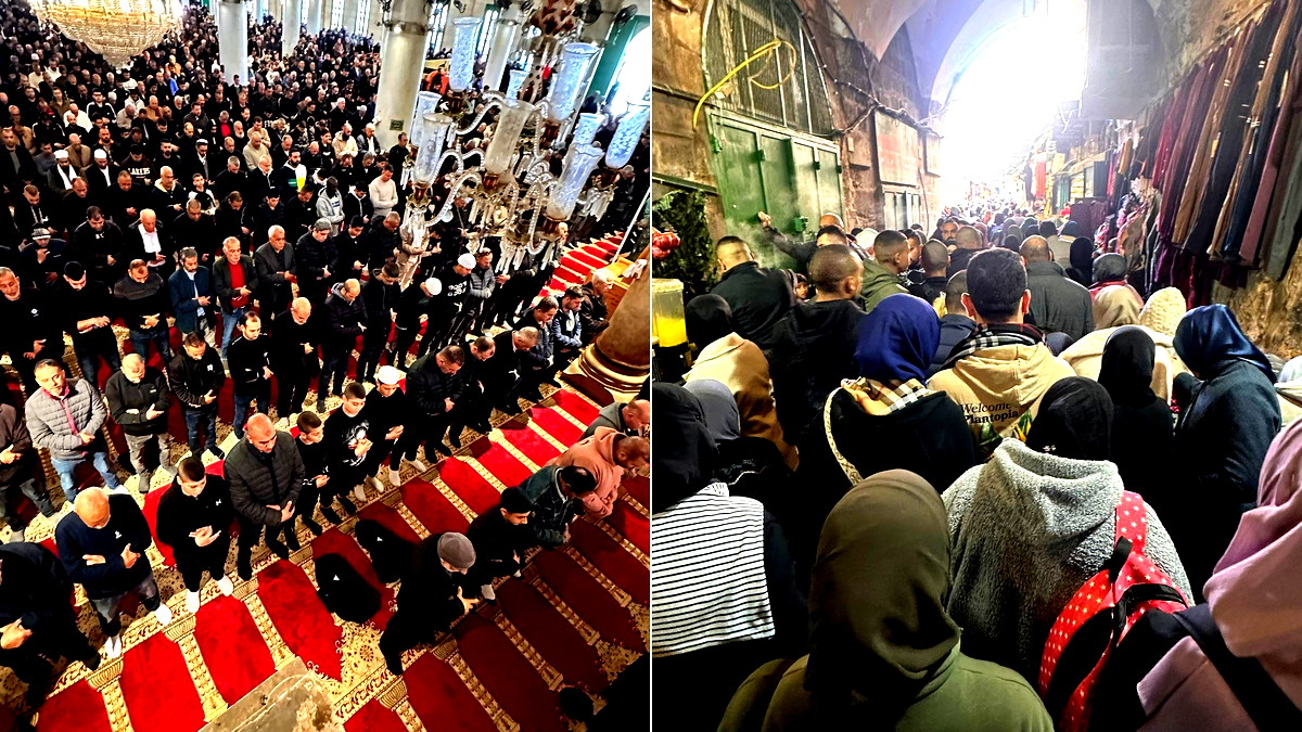 جمعية الأقصى: الآلاف يتوافدون للأقصى المبارك مع حلول ذكرى الإسراء والمعراج