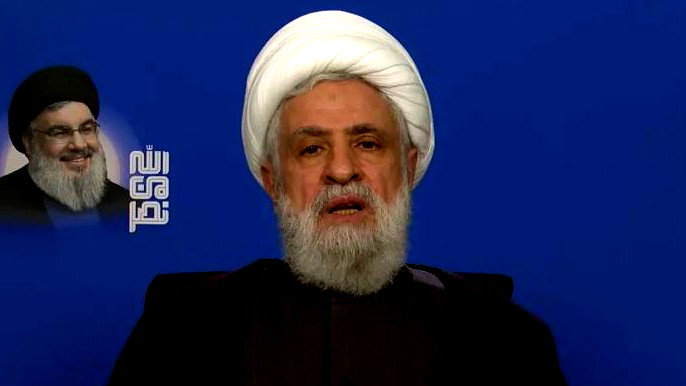 نعيم قاسم: إسرائيل خسرت بعدوانها على لبنان وخرقت وقف اطلاق النار 1350مرة وفكرنا بالرد لكننا فضلنا الصبر