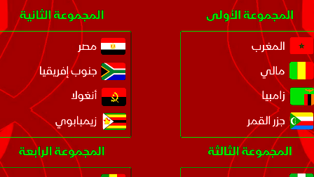نتائج قرعة كأس أمم إفريقيا 2025.. مجموعات متوازنة للعرب