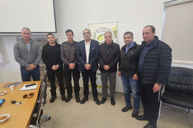 استمرار التعاون بين سلطة الإطفاء والإنقاذ ومجلس بسمة المحلي
